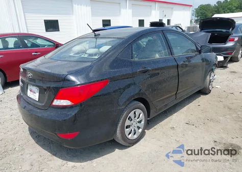 2017 Hyundai Accent Se из США, поврежденный, VIN KMHCT4AE9HU353648